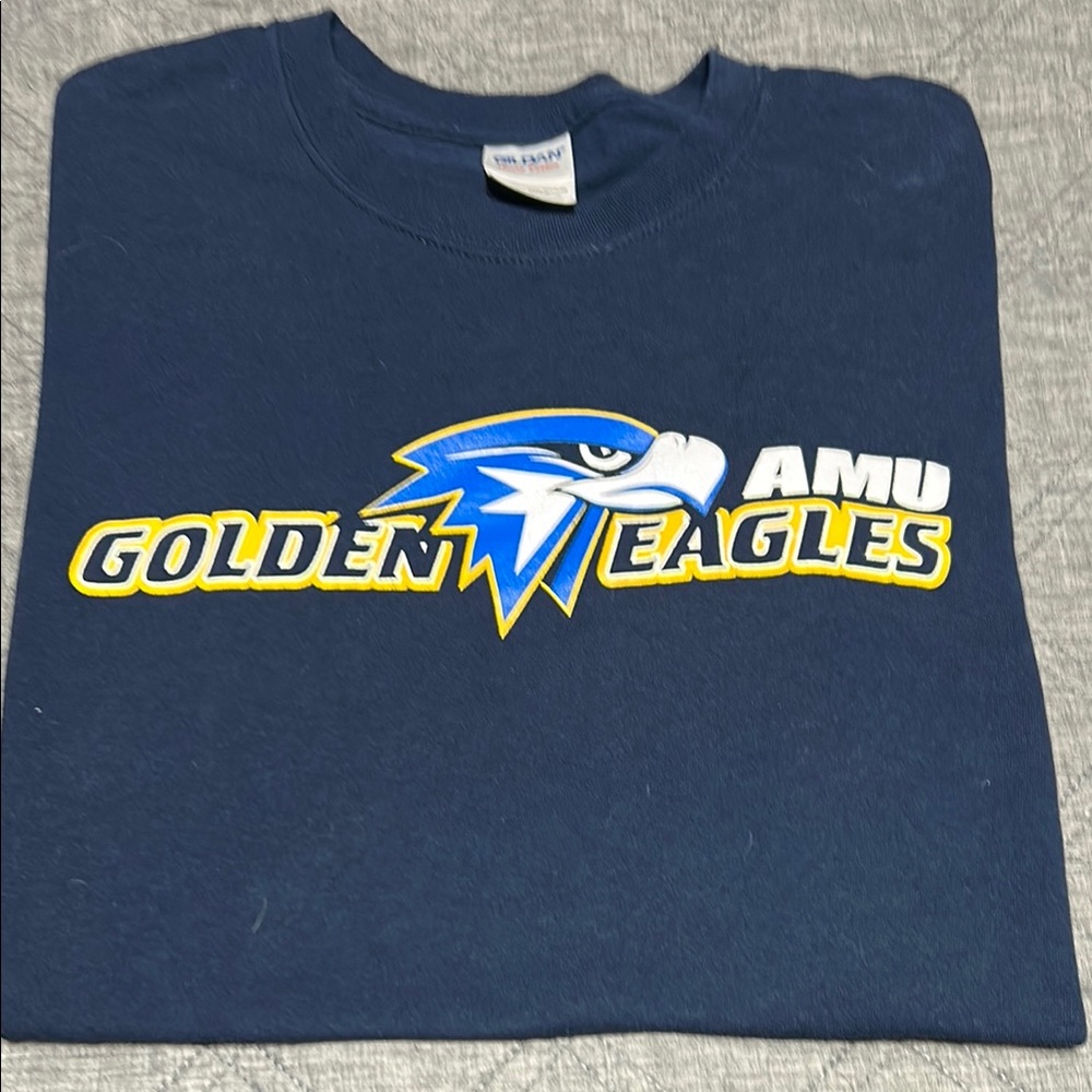 Men’s large AMU golden eagle T-shirt. New.